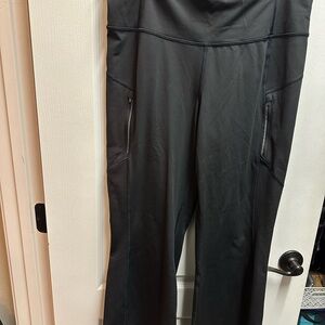 Athleta Women's Black High-Rise Joggers size 1XL/ NWOT B37